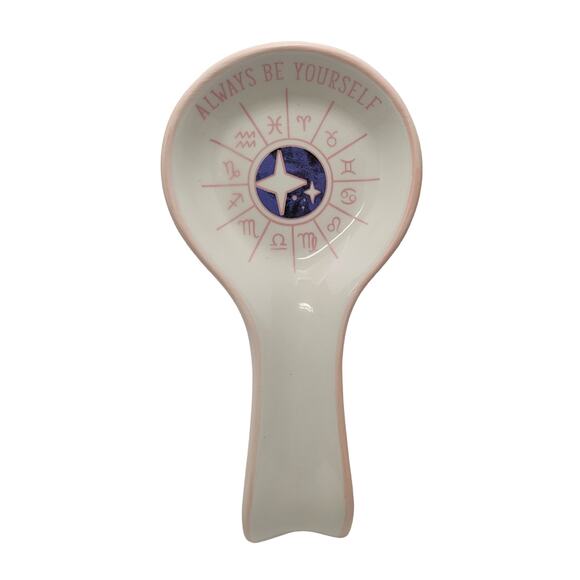 "Always Be Yourself" Zodiac Spoon Rest - Picture 1 of 2